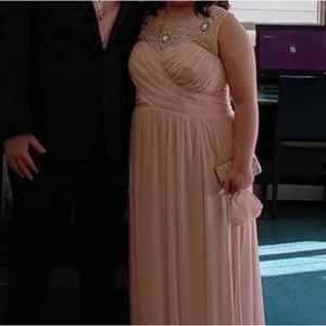 pink prom dress